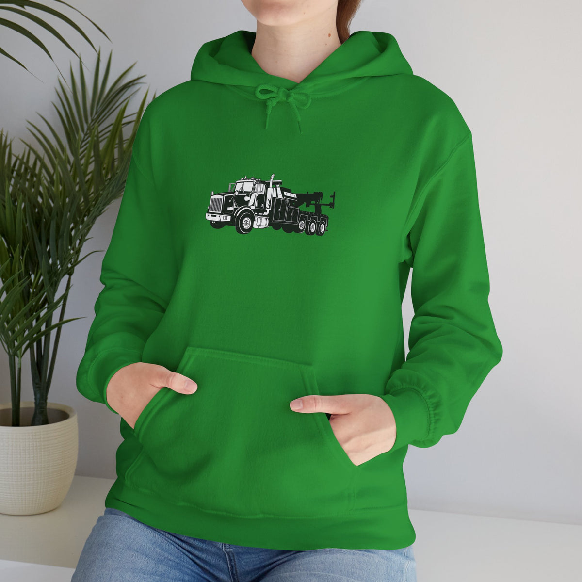 Heavy Tow Truck Unisex Hoodie