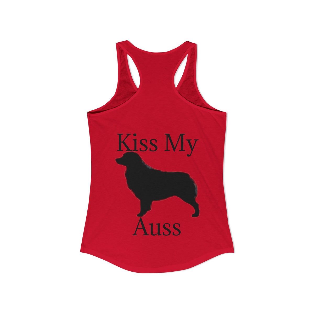 Kiss My Auss Women's Racerback Tank