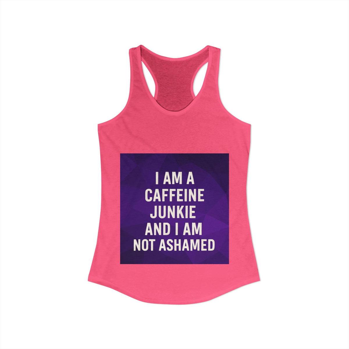Caffeine Junkie Women's Racerback Tank