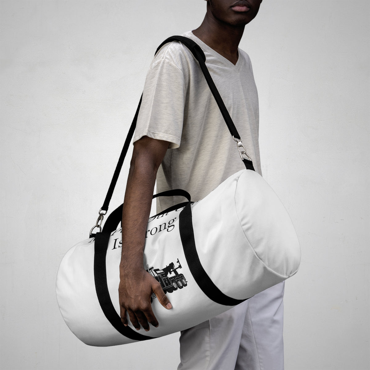 Pull Out Heavy Tow Truck Duffel Bag