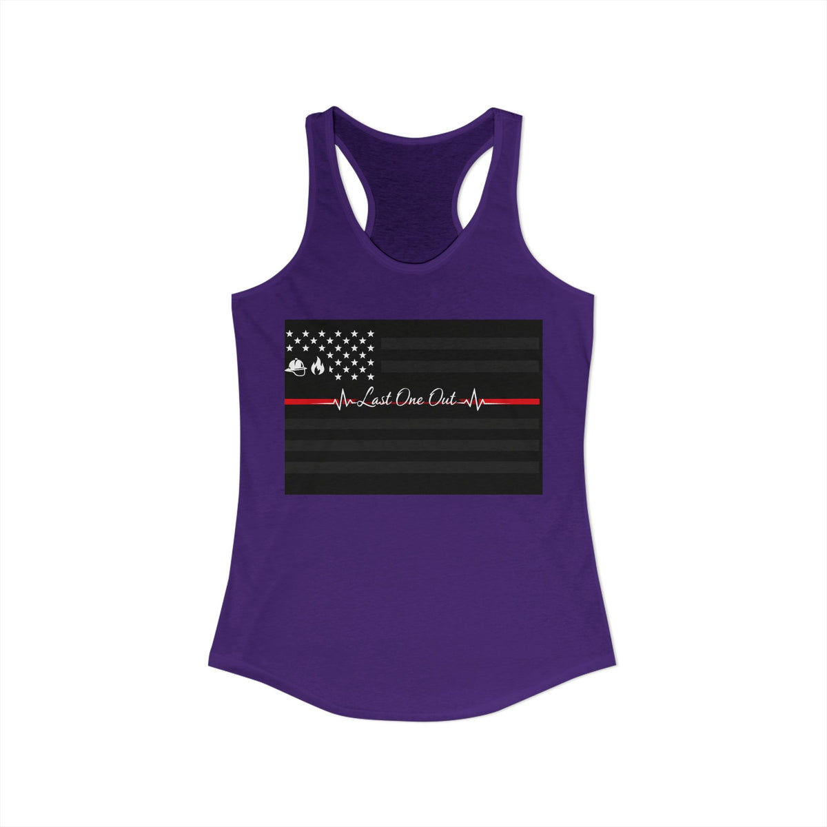 Thin Red Line Women's Racerback Tank