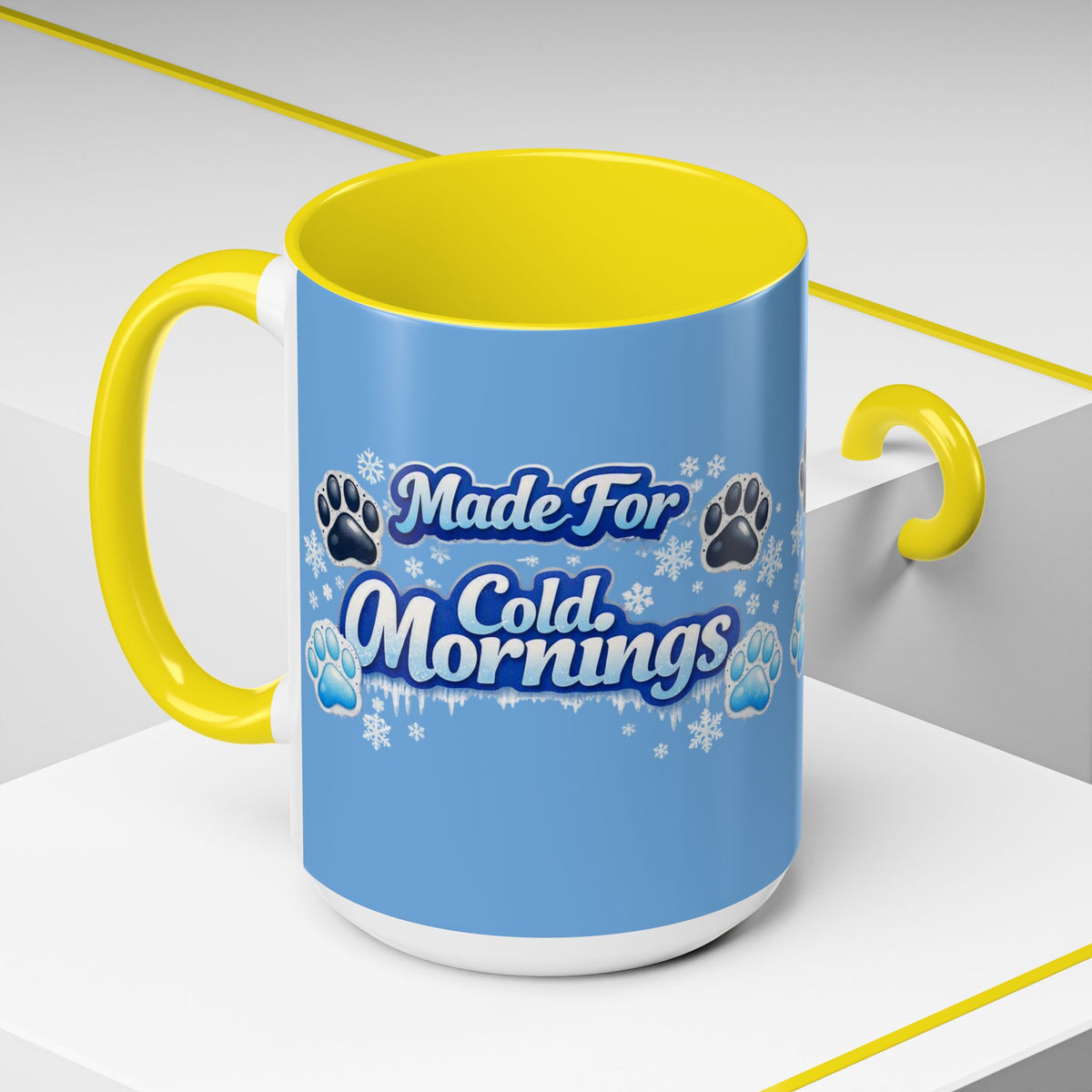 Made For Cold Mornings 2-Tone Coffee Mug