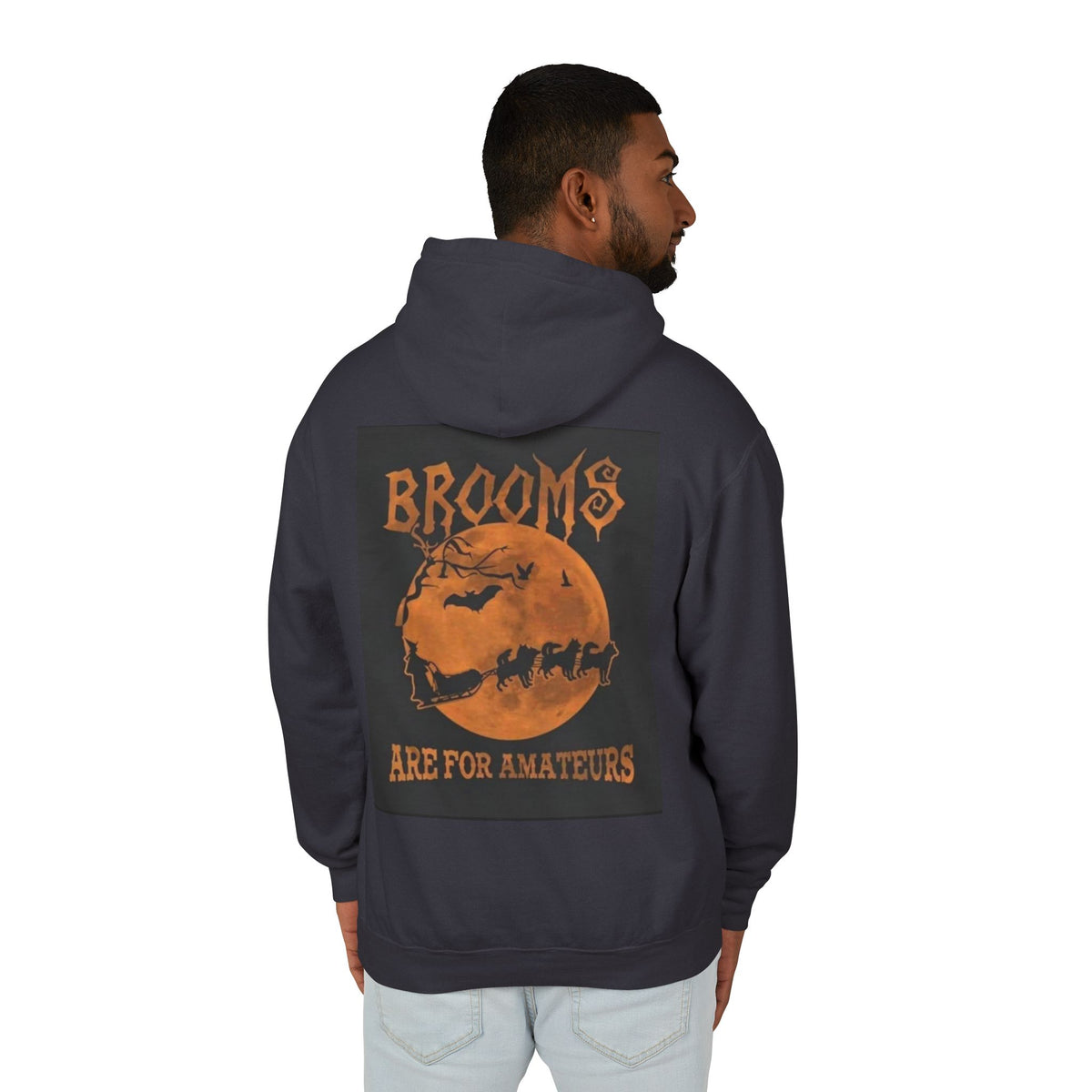 Brooms Are For Amateurs Unisex Lightweight Hoodie