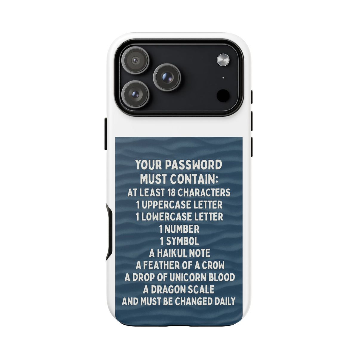Password iPhone Case