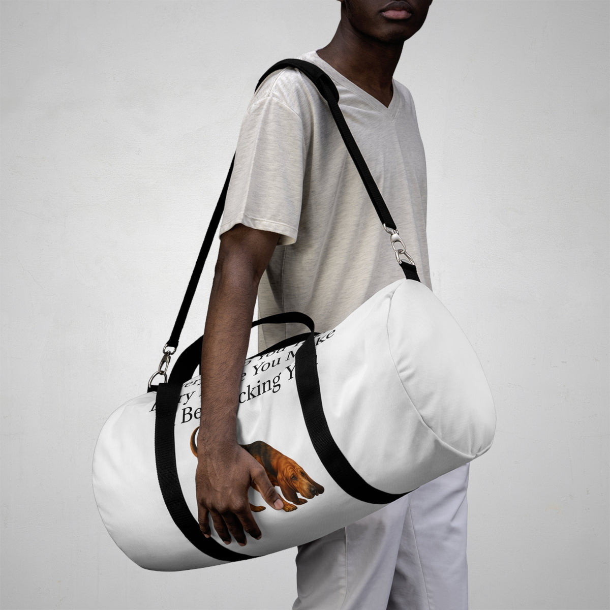 Tracking You Duffel Bag
