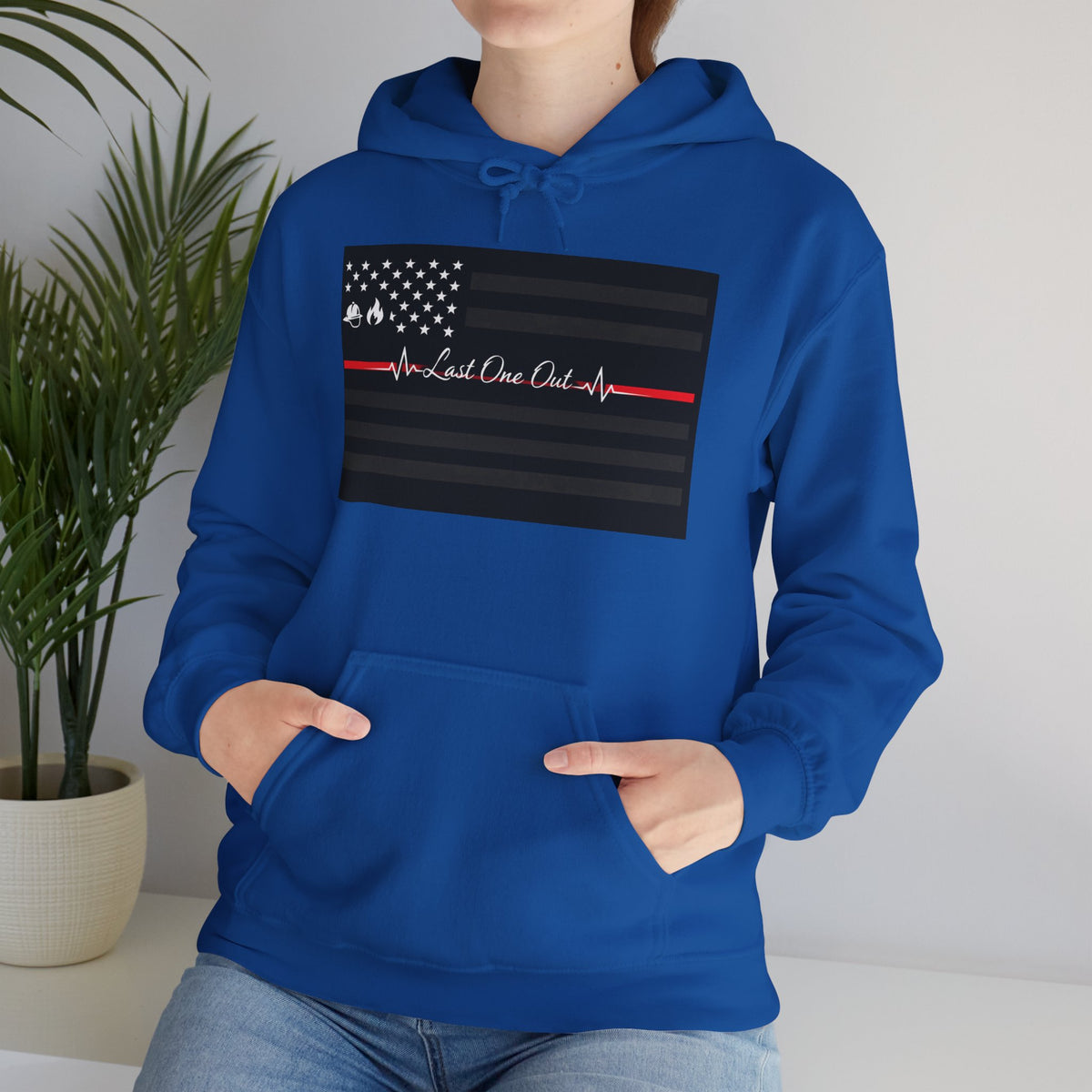 Thin Red Line Unisex Hoodie