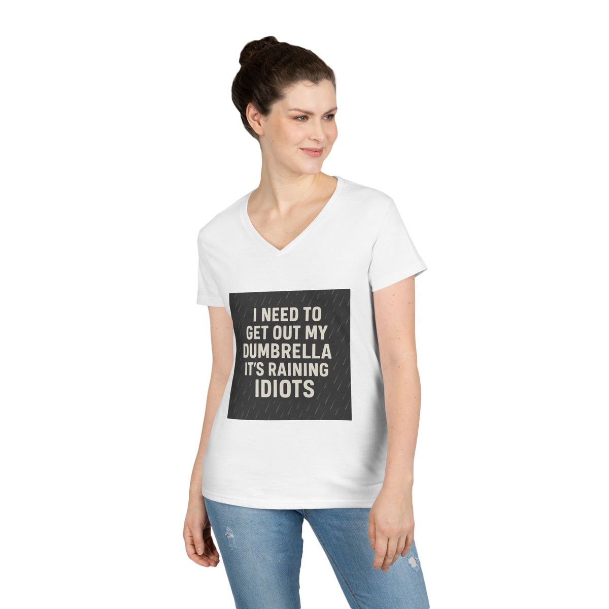 Dumbrella Women's V-Neck Tee