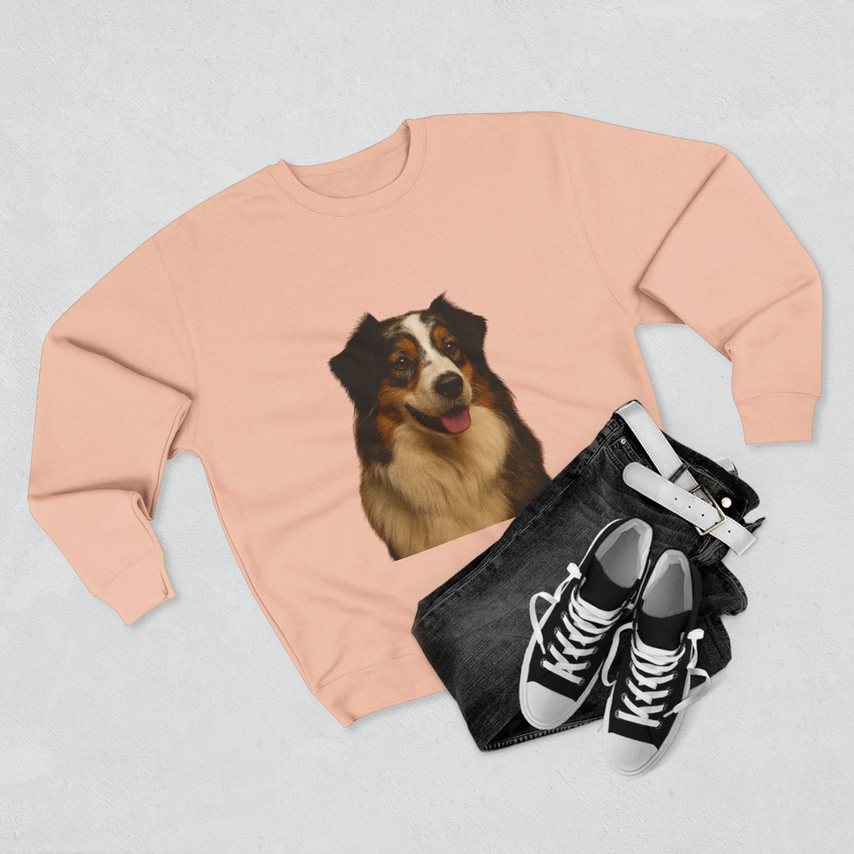 Aussie Head Unisex Crewneck Sweatshirt
