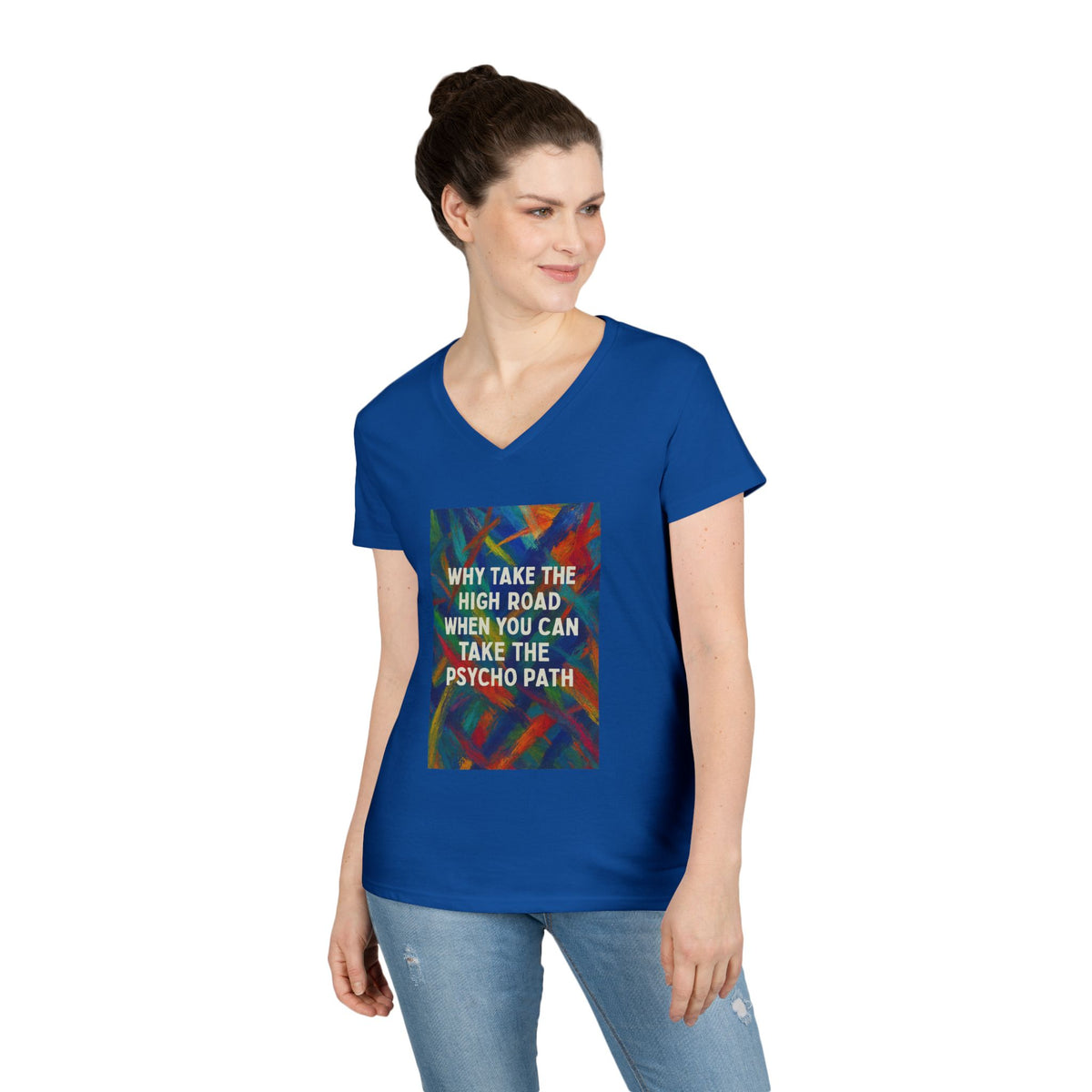 Psycho Path Women's V-Neck Tee