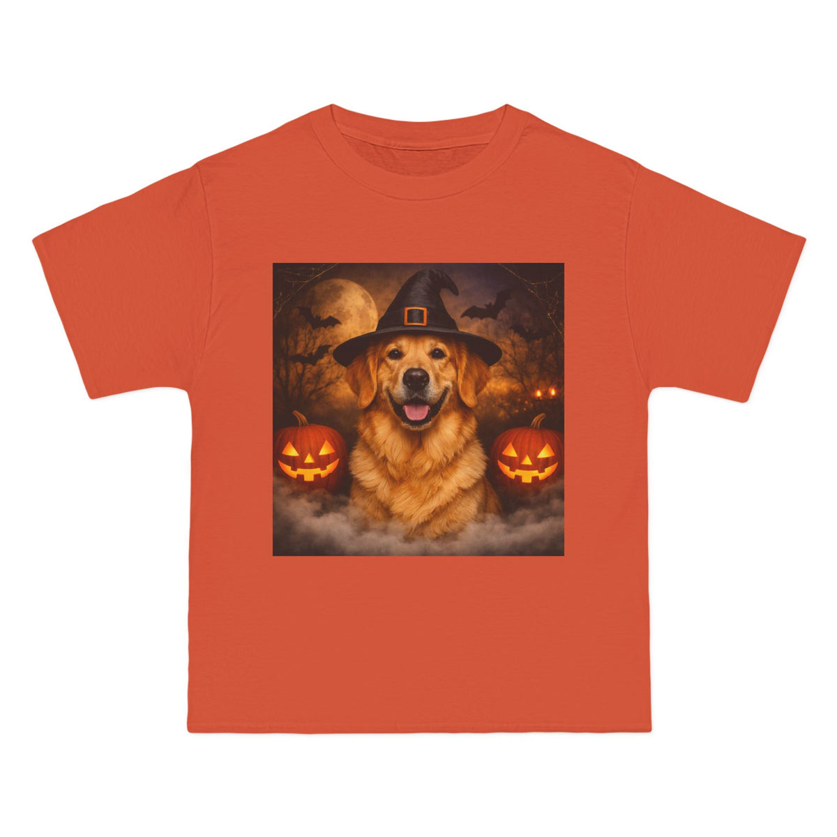 Witch Hat Pack Golden Men's Short-Sleeve Crewneck Tee