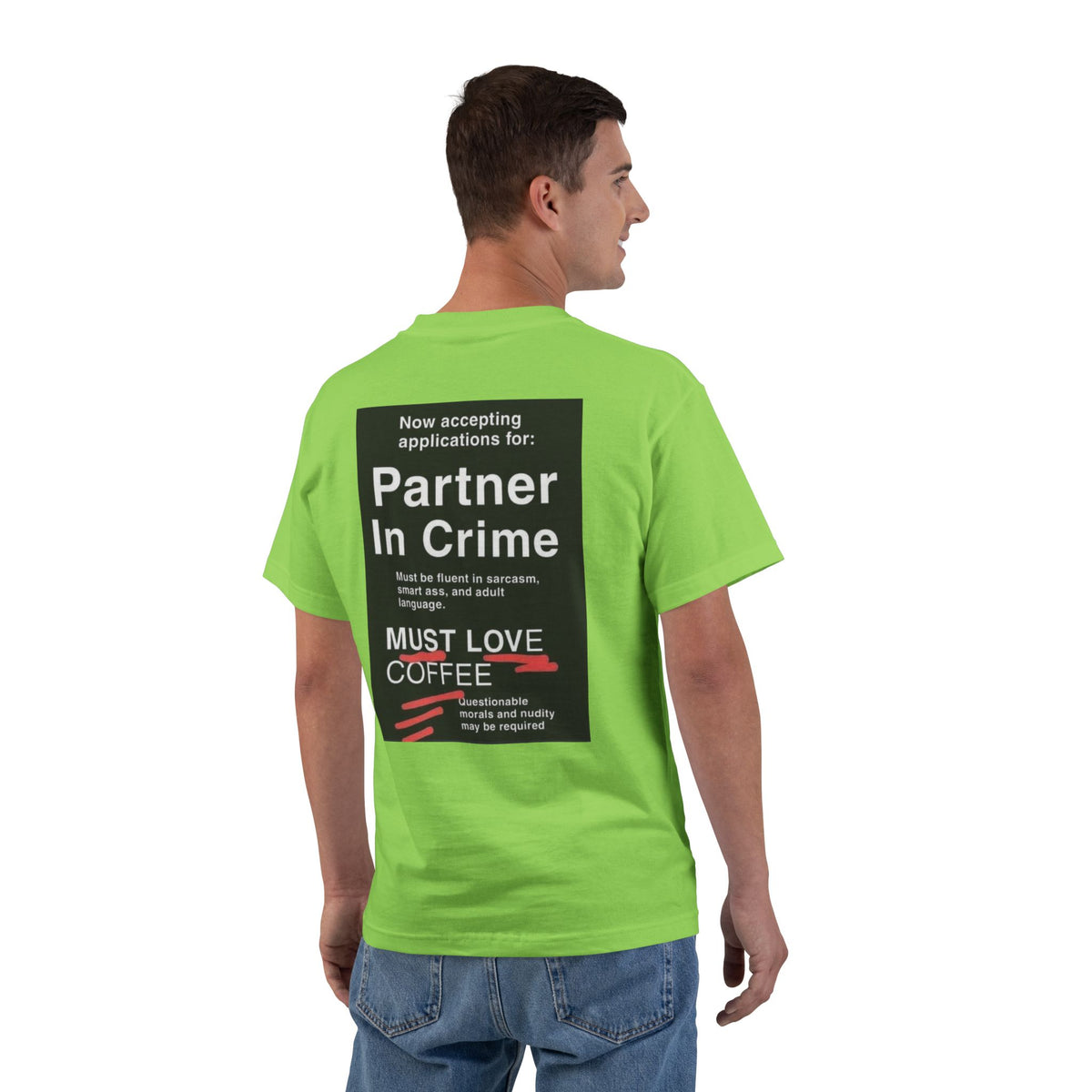 Partner In Crime Men's Short-Sleeve Crewneck Tee
