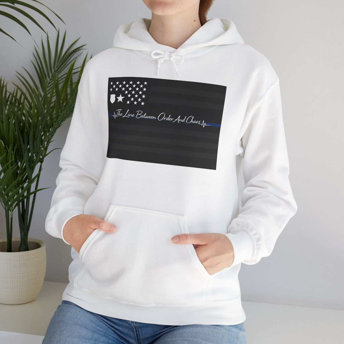 Thin Blue Line Unisex Hoodie
