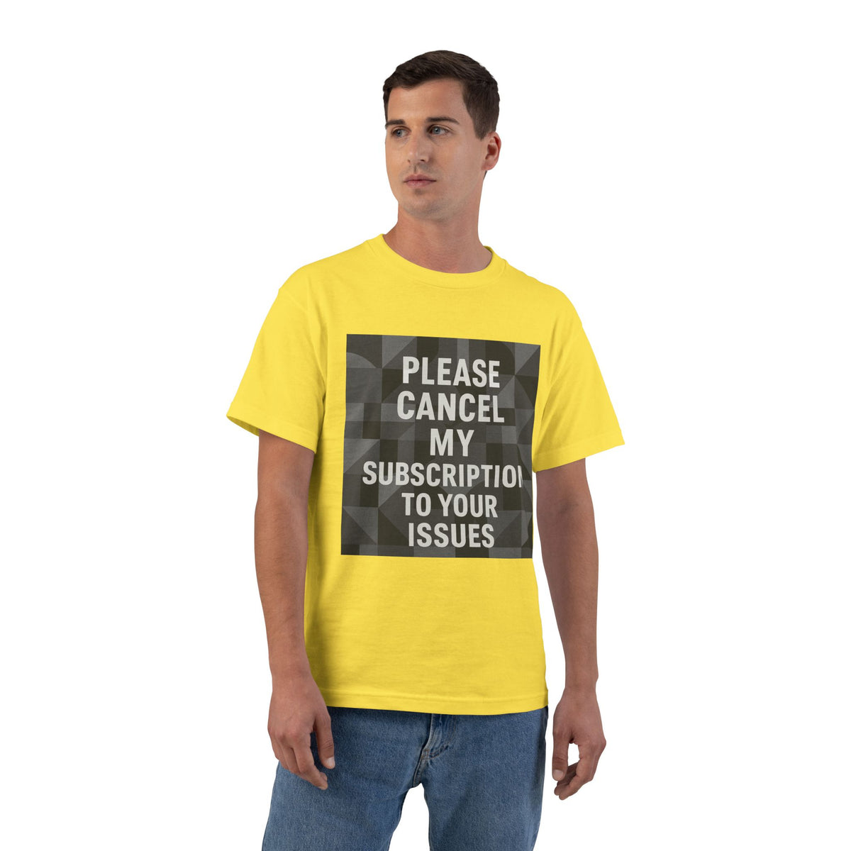 Cancel My Subscription Men's Short-Sleeve Crewneck Tee