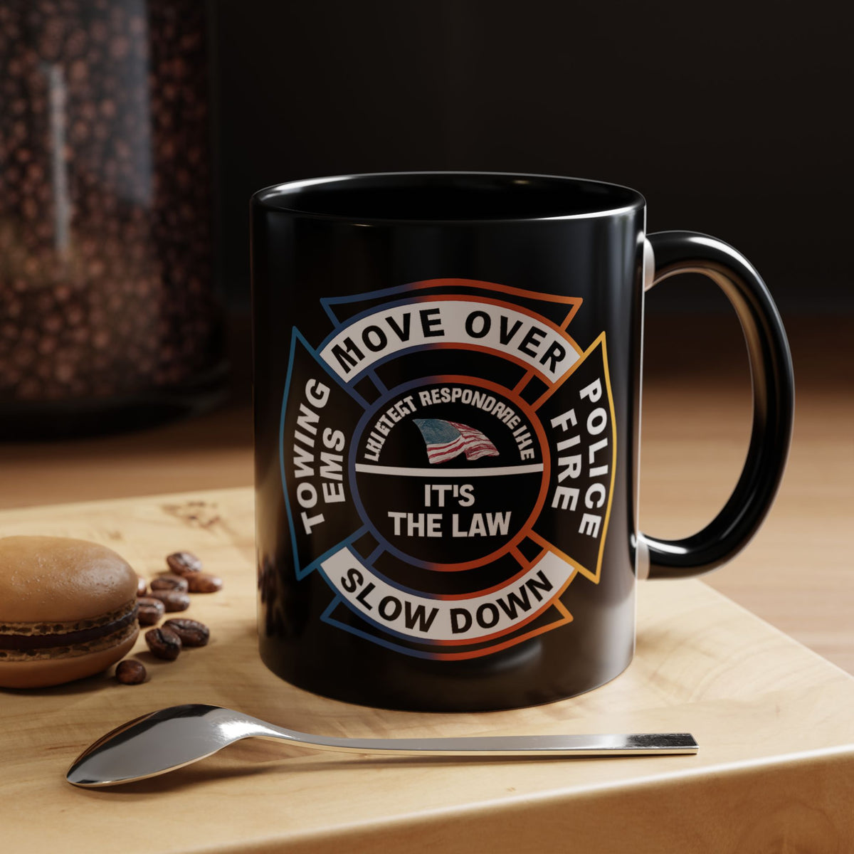 Let First Responders Live 2-Tone Coffee Mug