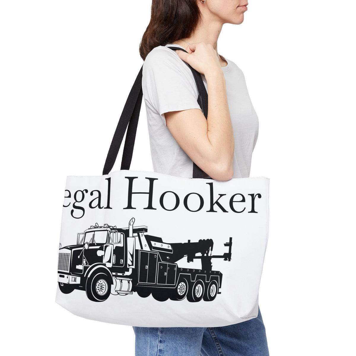 Legal H**ker Heavy Tow Truck Weekender Tote Bag