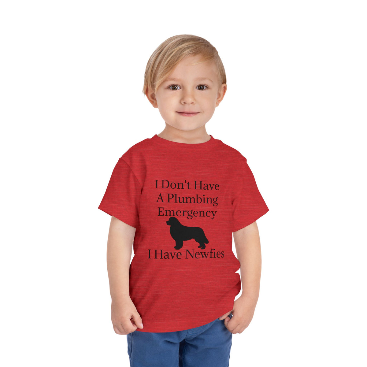 Plumbing Emergency Toddler Unisex Short Sleeve Crewneck Tee