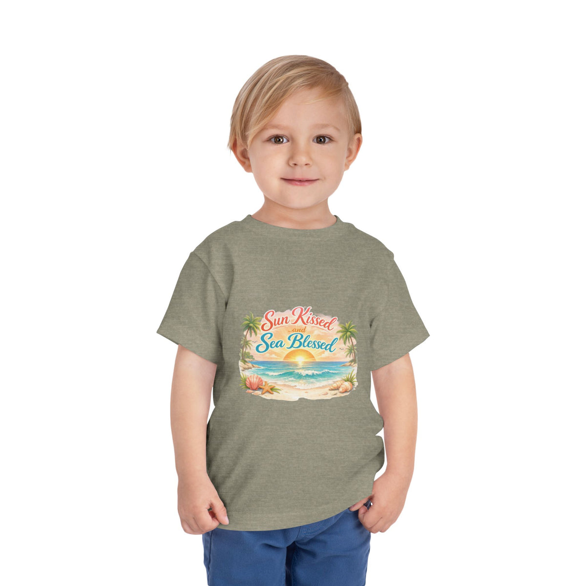 Sun Kissed Toddler Unisex Short Sleeve Crewneck Tee