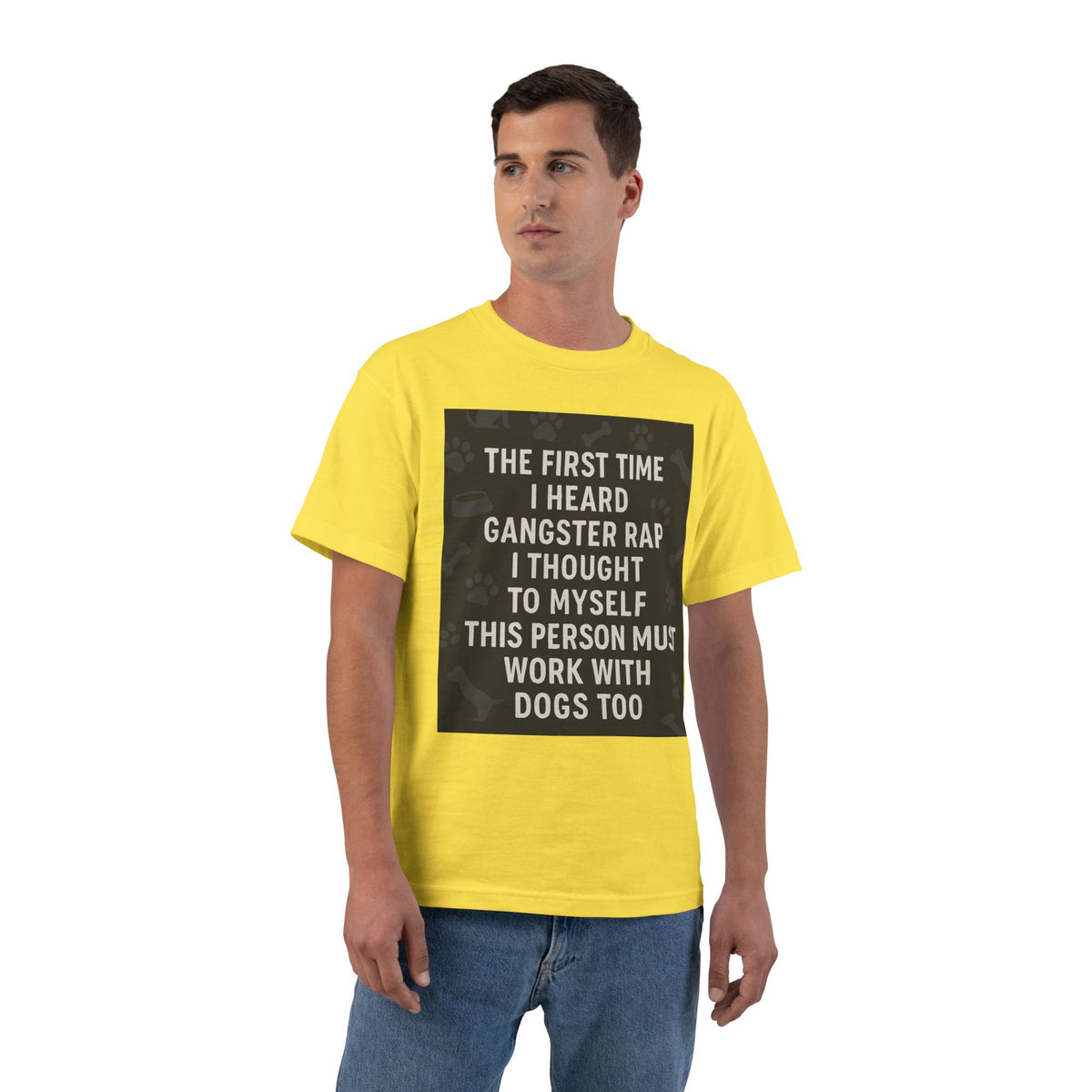 Gangster Rap Men's Short-Sleeve Crewneck Tee