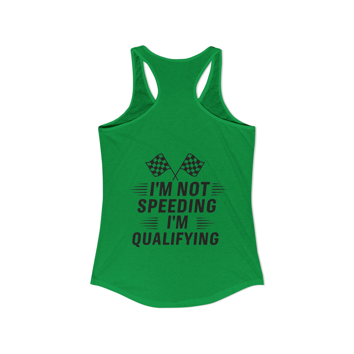 I'm Qualifying Women's Racerback Tank