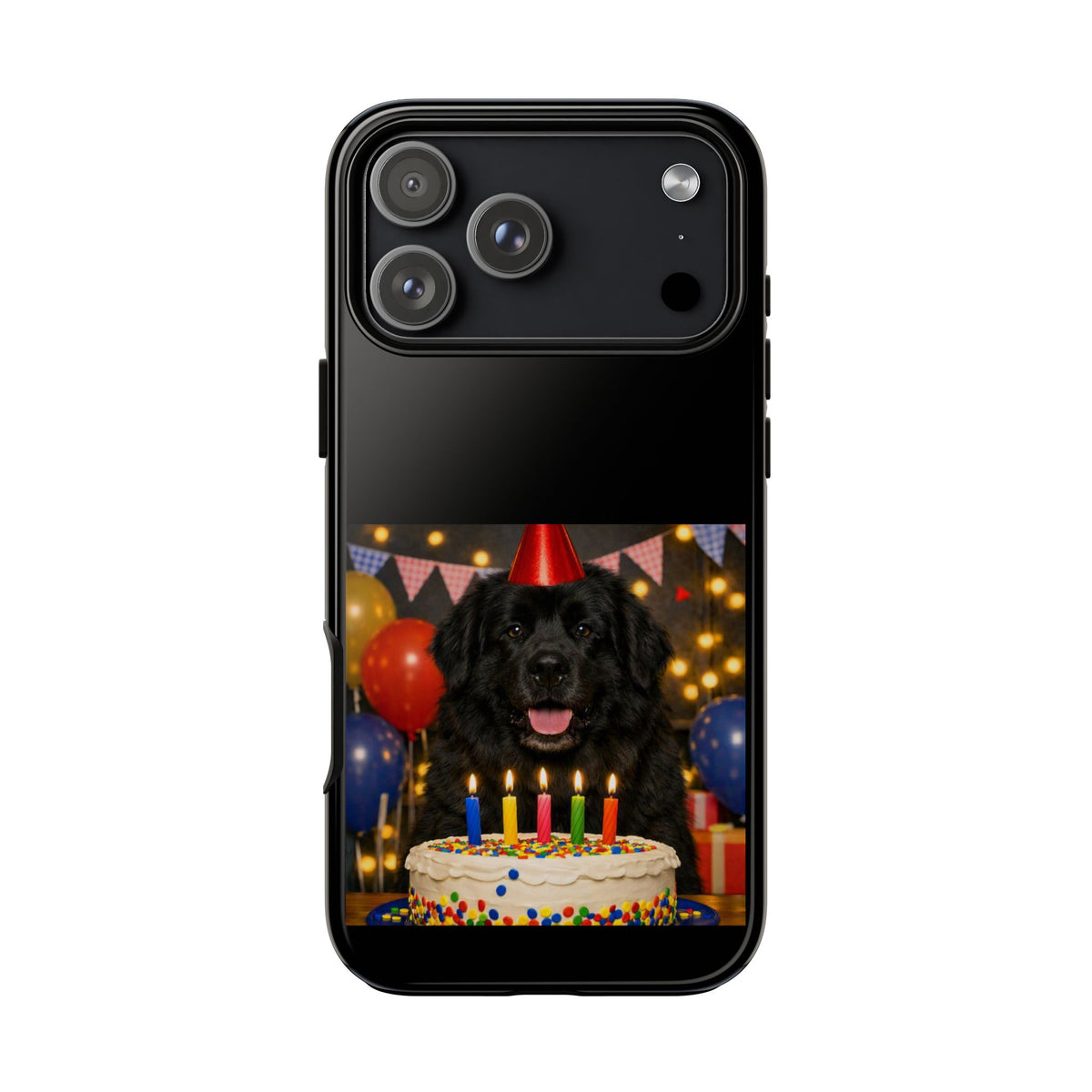 Birthday Buddy Newfie iPhone Case
