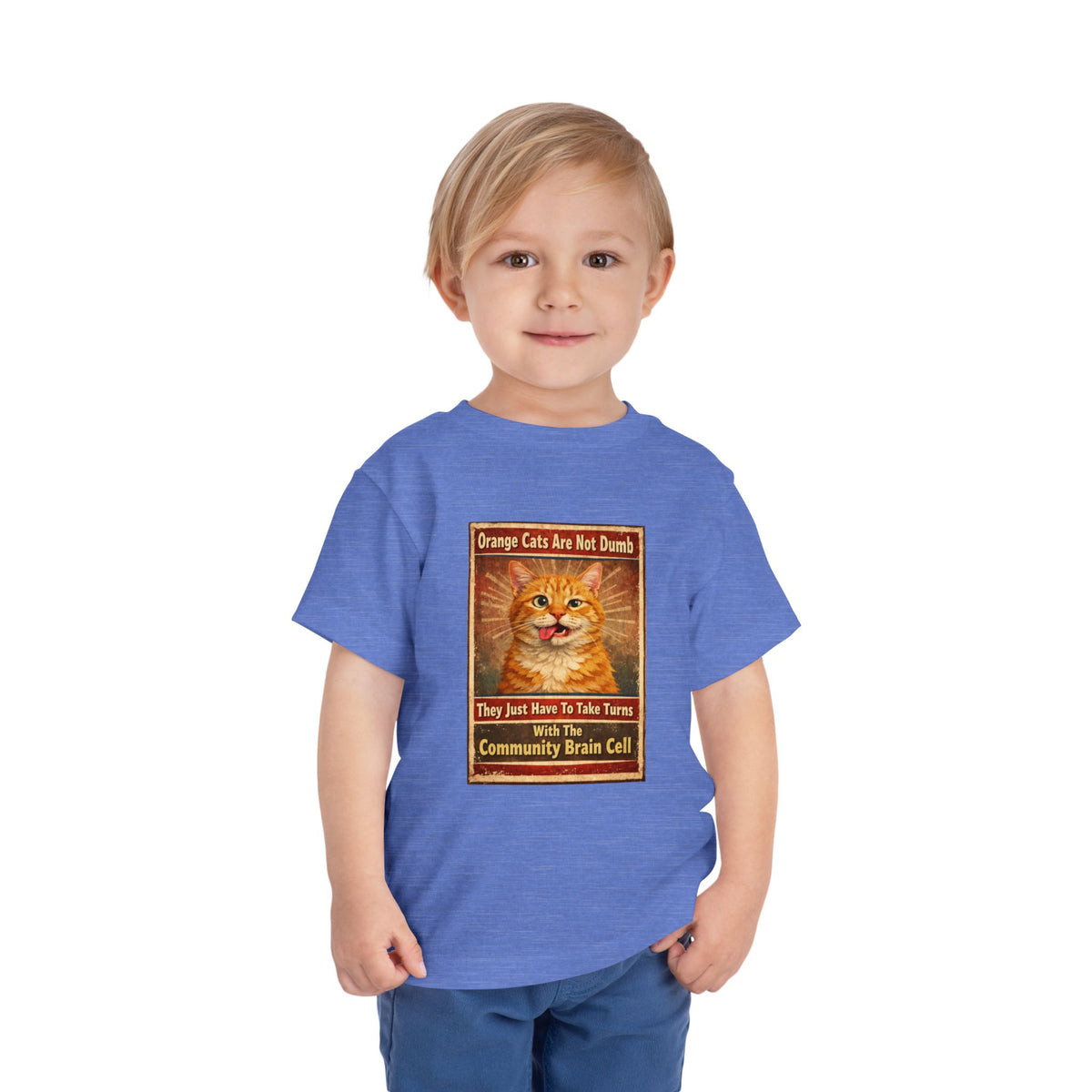 Community Brain Cell Toddler Unisex Short Sleeve Crewneck Tee