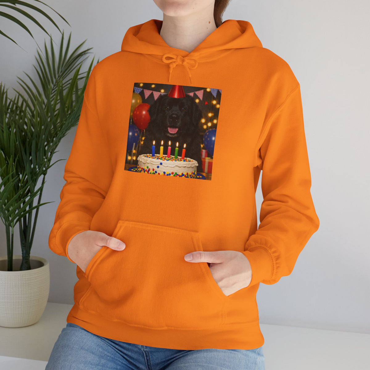 Birthday Buddy Newfie Unisex Hoodie