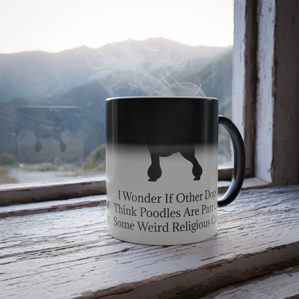 I Wonder Color Changing Mug