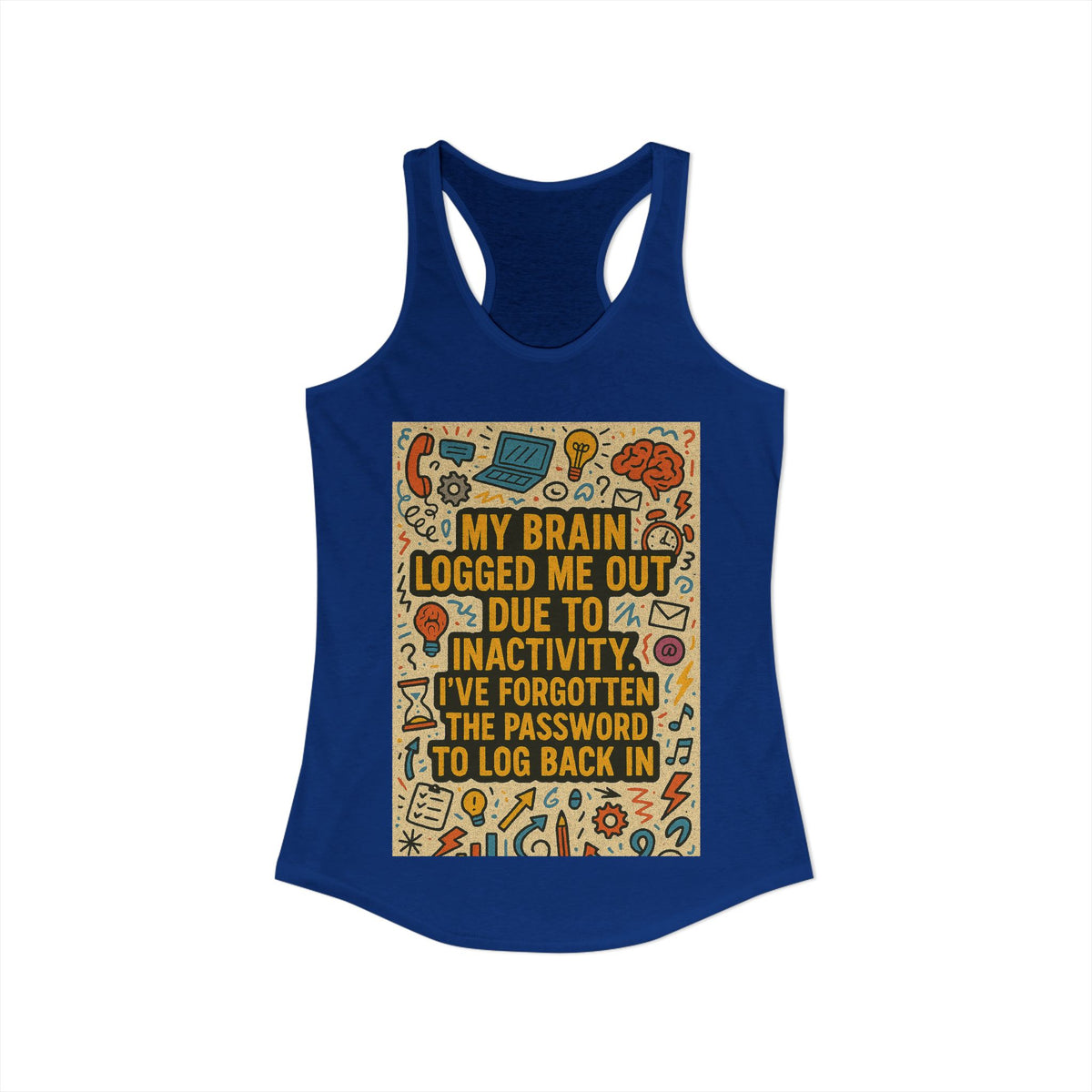Logged Out Women's Racerback Tank