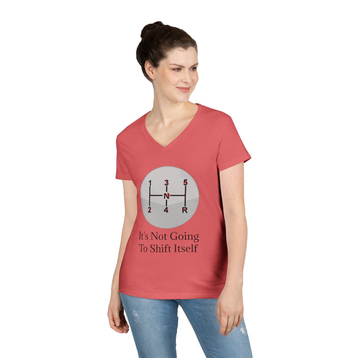 Shift Itself Women's V-Neck Tee