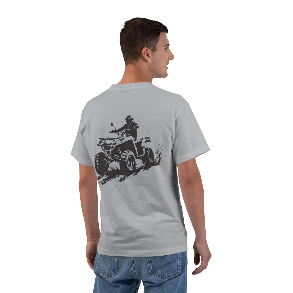 Slingin' Mud Quad Men's Short-Sleeve Crewneck Tee