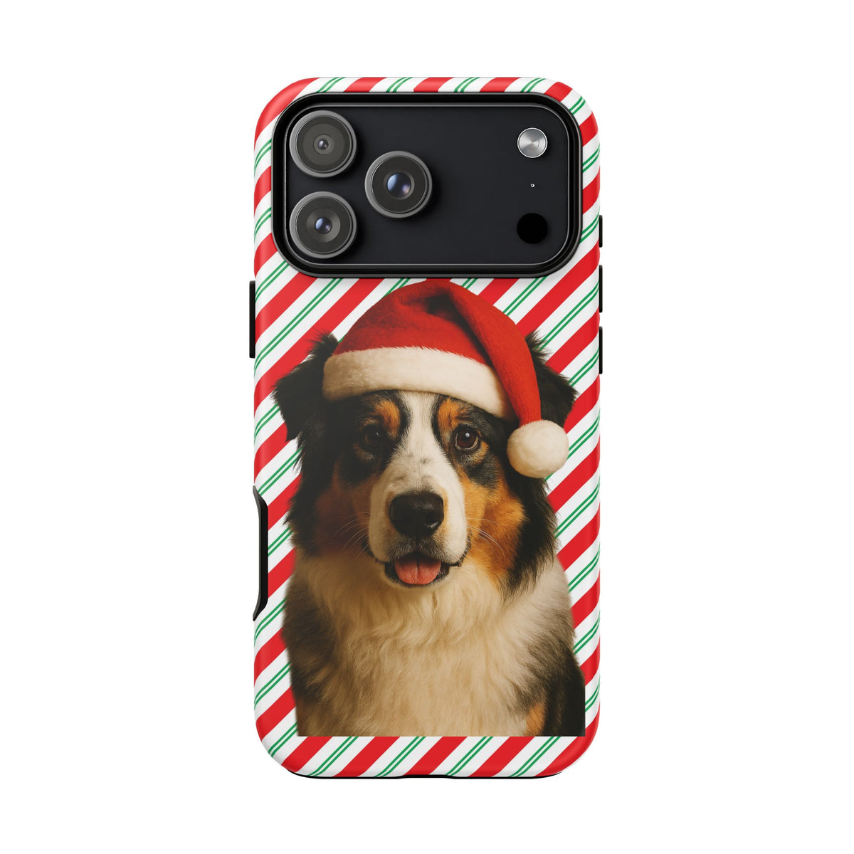 Santa Paws Aussie iPhone Case