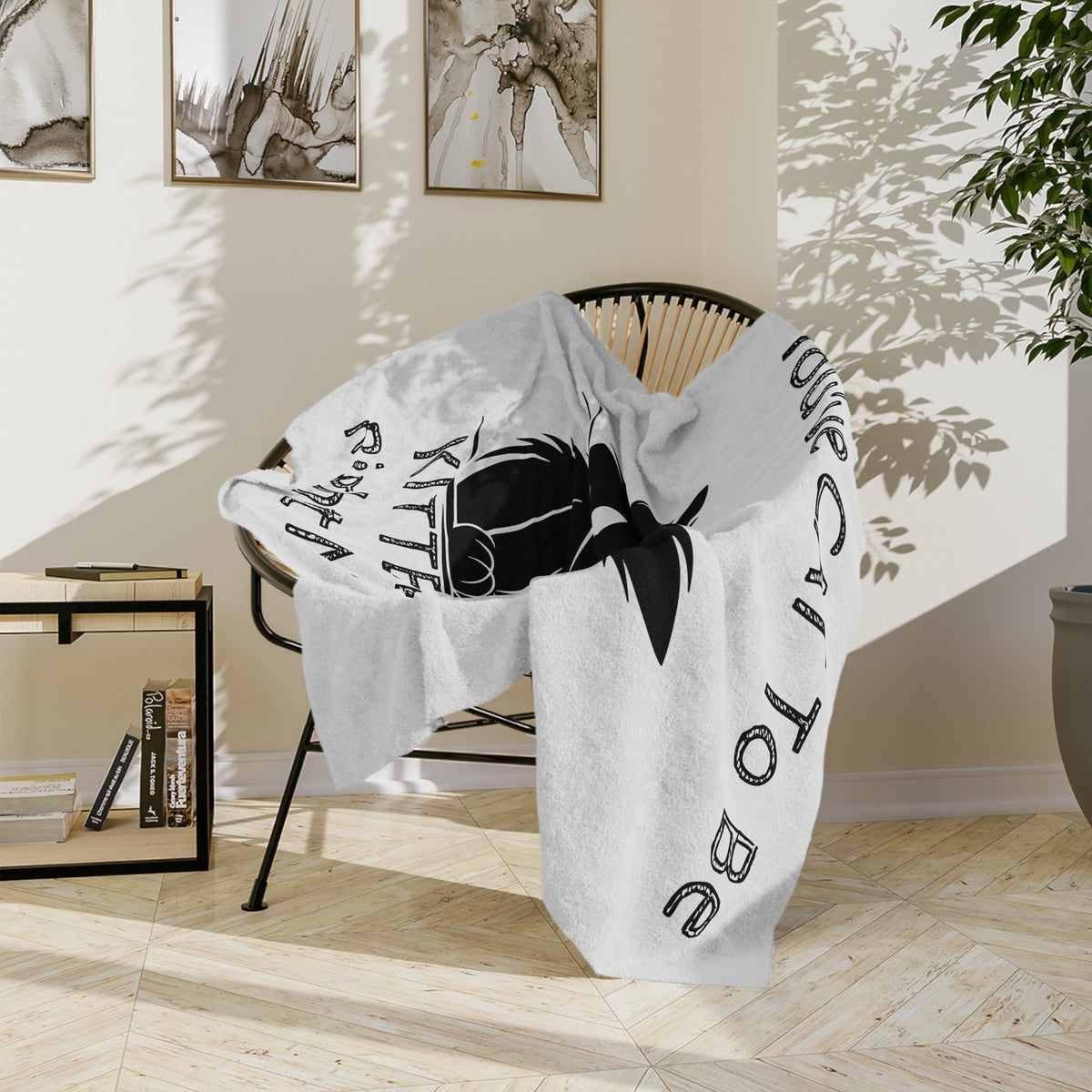 KITTEN Me Velveteen Microfiber Blanket