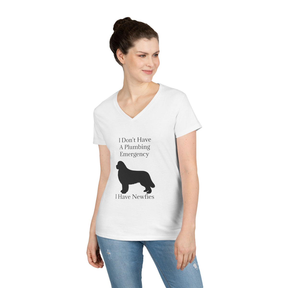 Plumbing Emergency Women's V-Neck Tee