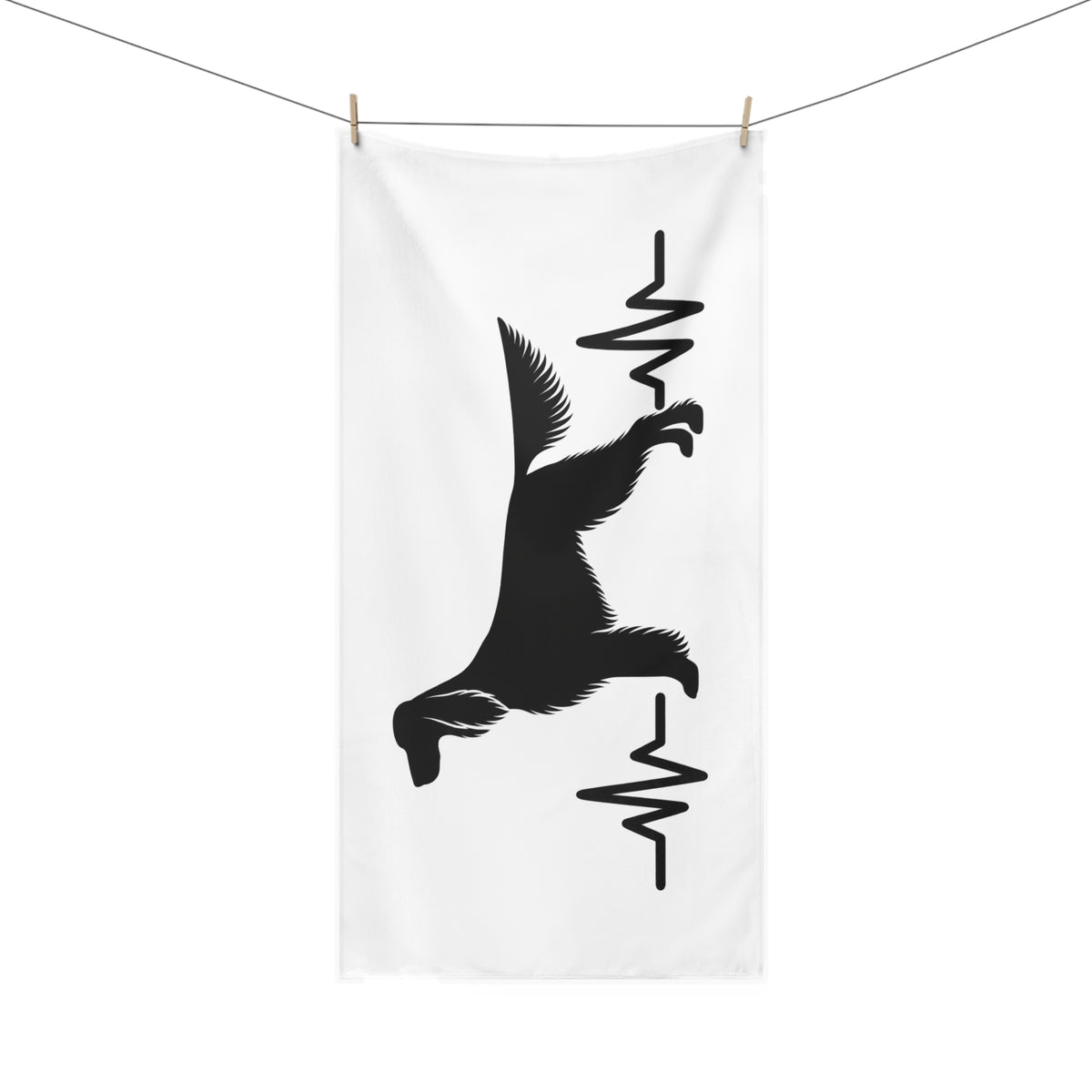 My Heart Beats For English Setters Mink-Cotton Beach Towel