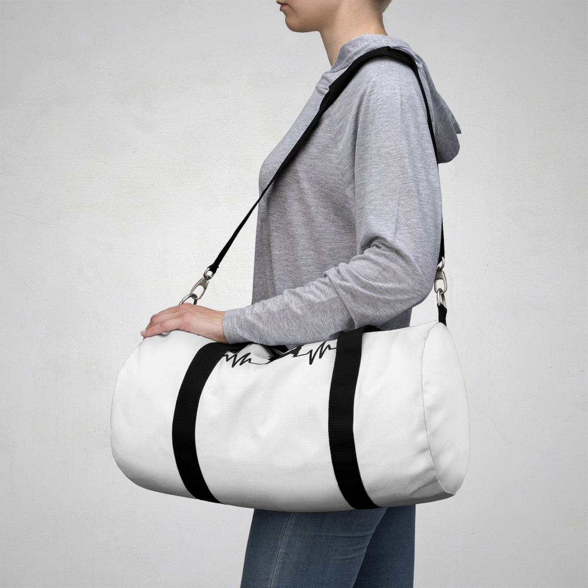 My Heart Beats For Malamutes Duffel Bag