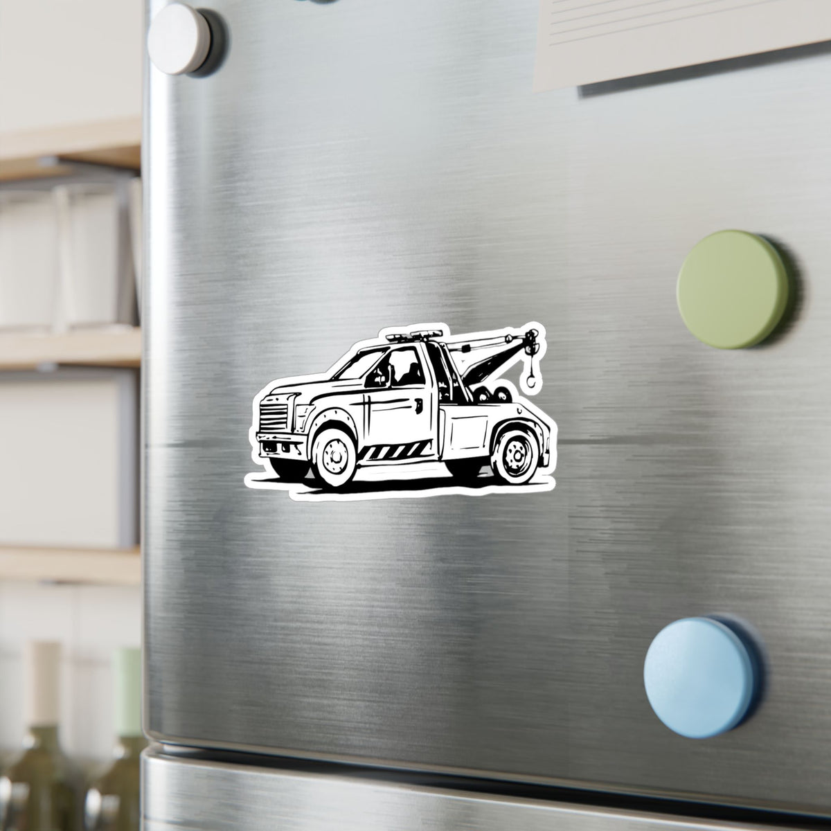 Wheel Lift Tow Truck Vinyl Decal