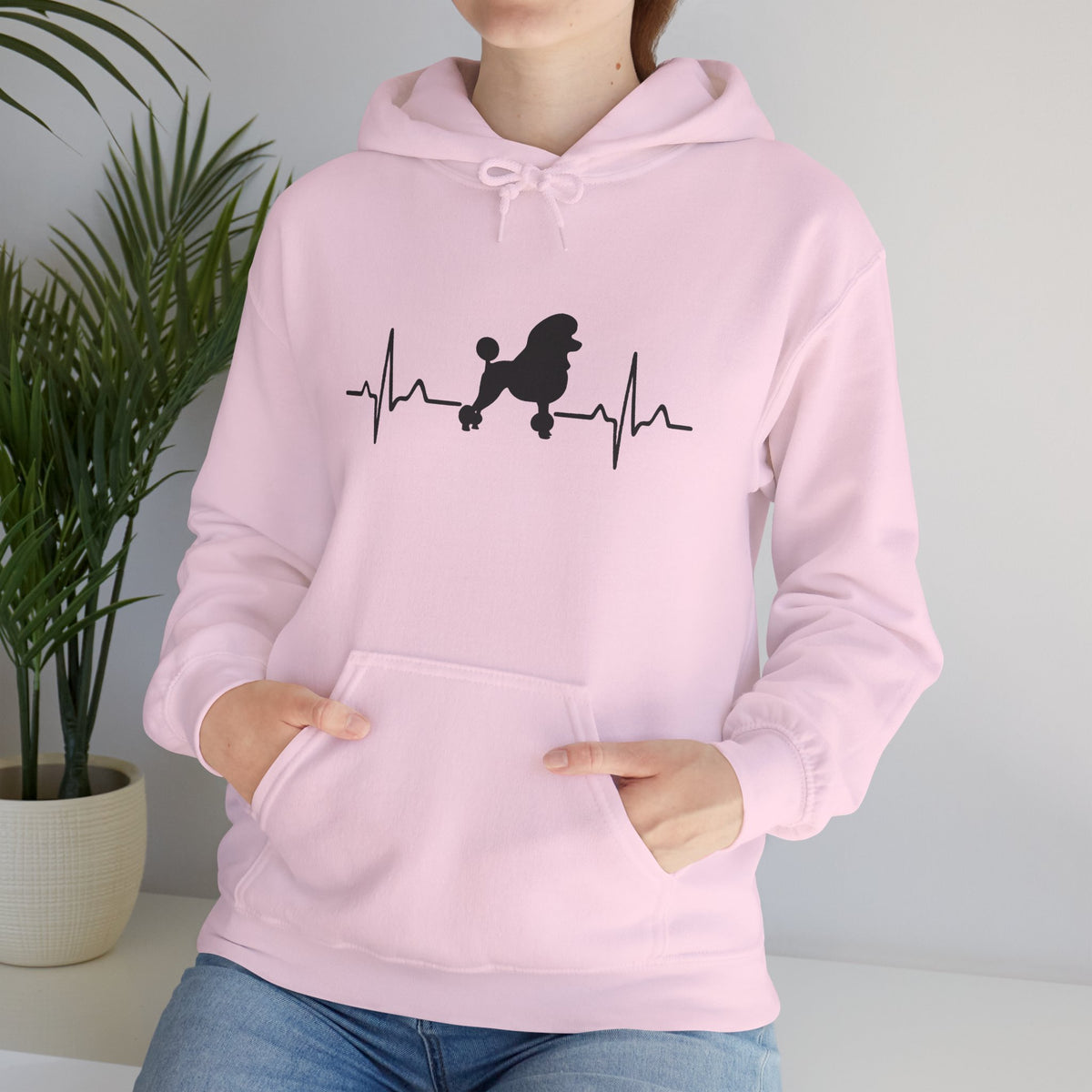 My Heart Beats For Poodles Unisex Hoodie