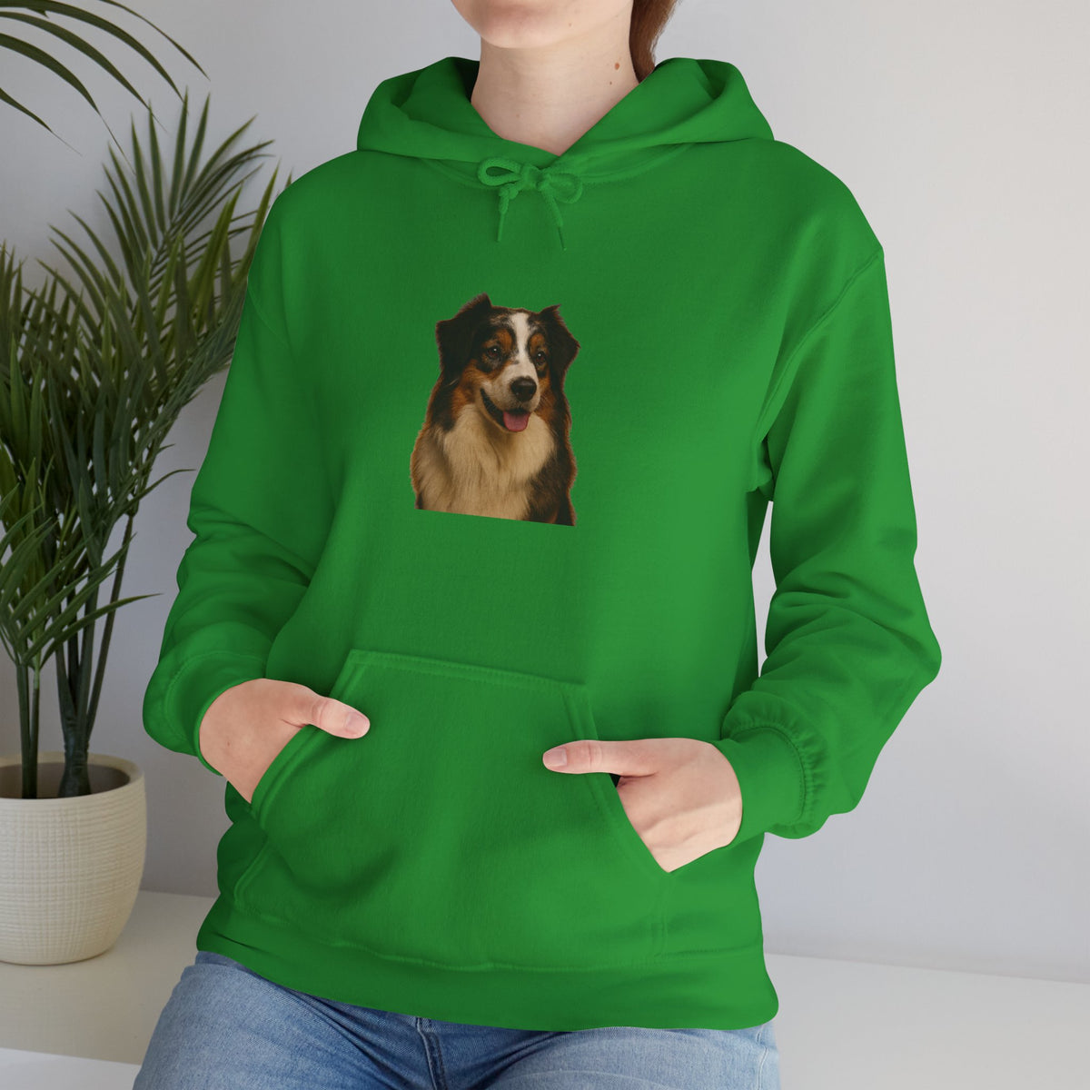 Aussie Head Unisex Hoodie