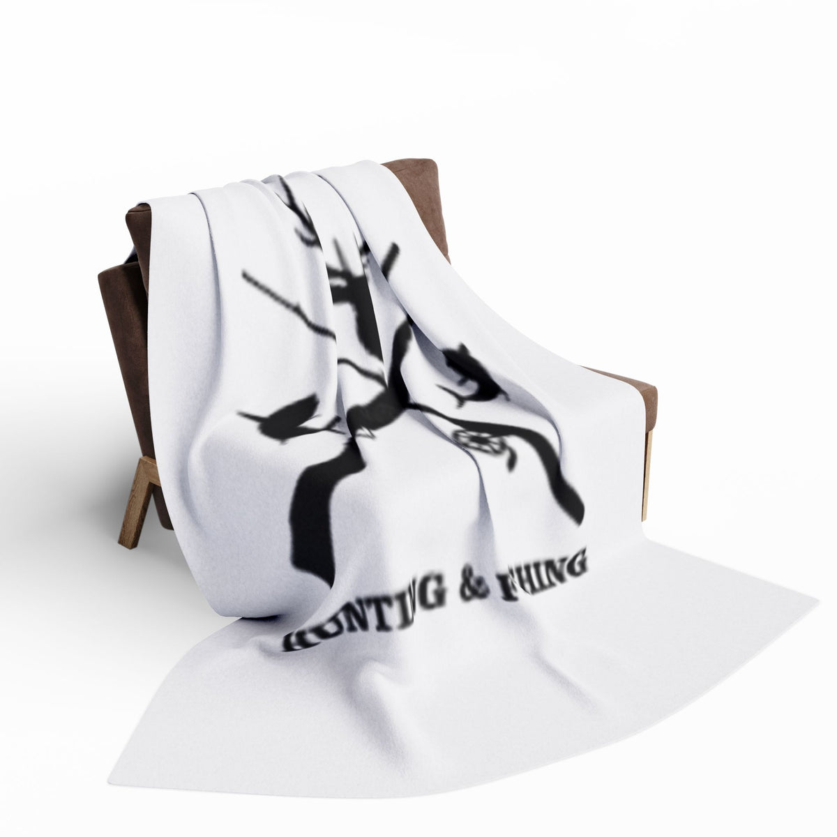 Hunting/Fishing Arctic Fleece Blanket