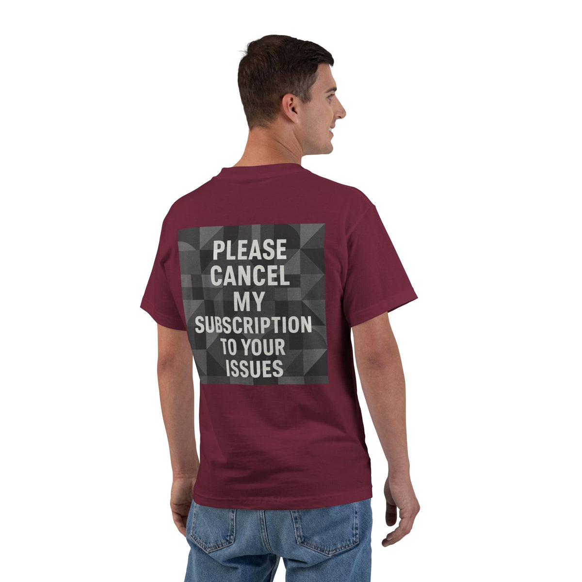 Cancel My Subscription Men's Short-Sleeve Crewneck Tee