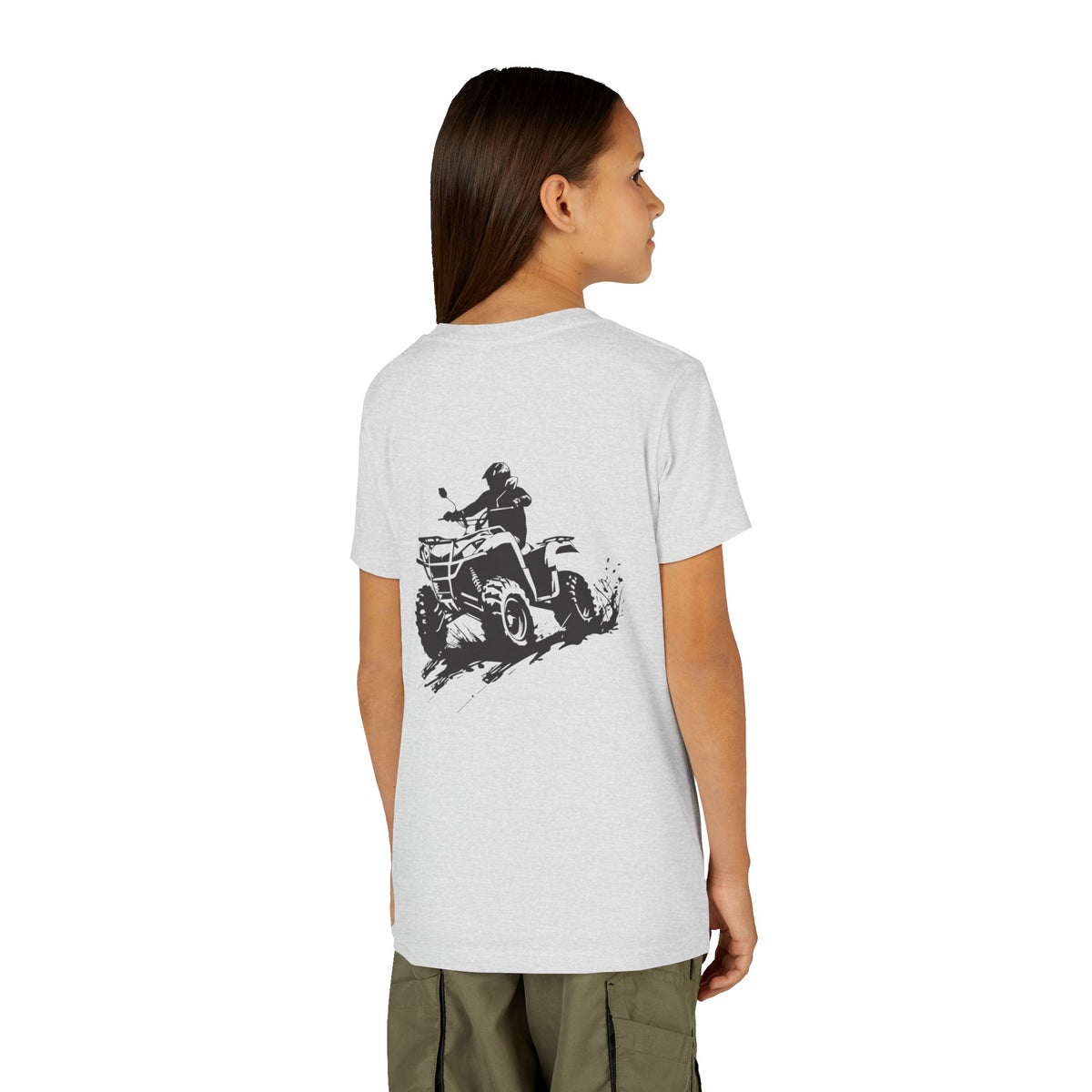 Slingin' Mud Quad Youth Unisex Short Sleeve Crewneck Tee