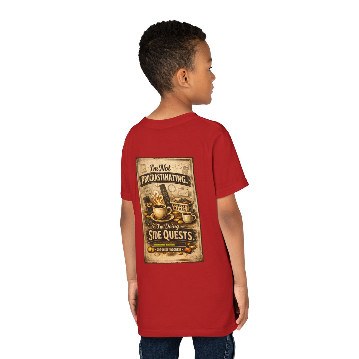 Procrastinating Youth Unisex Short Sleeve Crewneck Tee