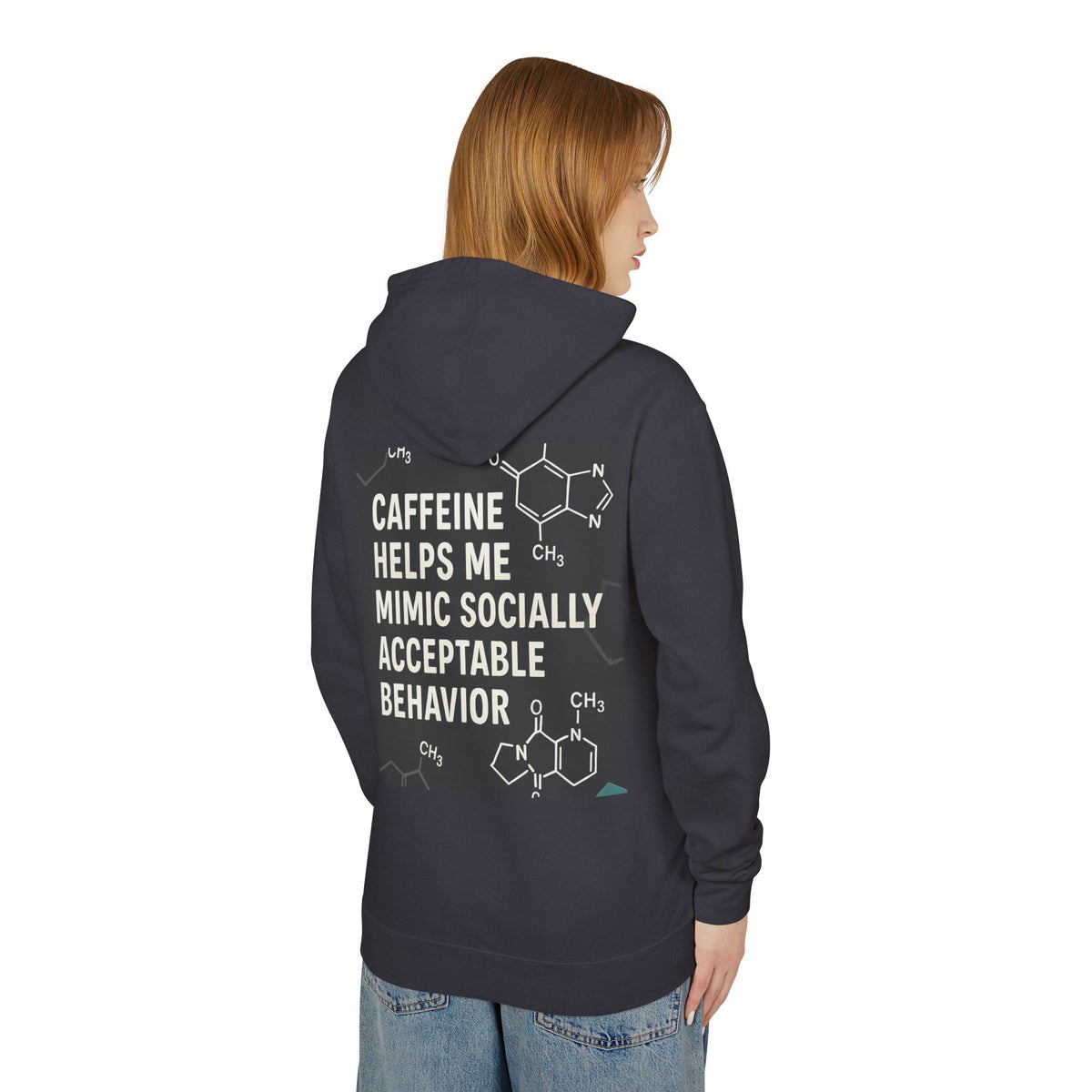 Socially Acceptable Unisex Lightweight Hoodie
