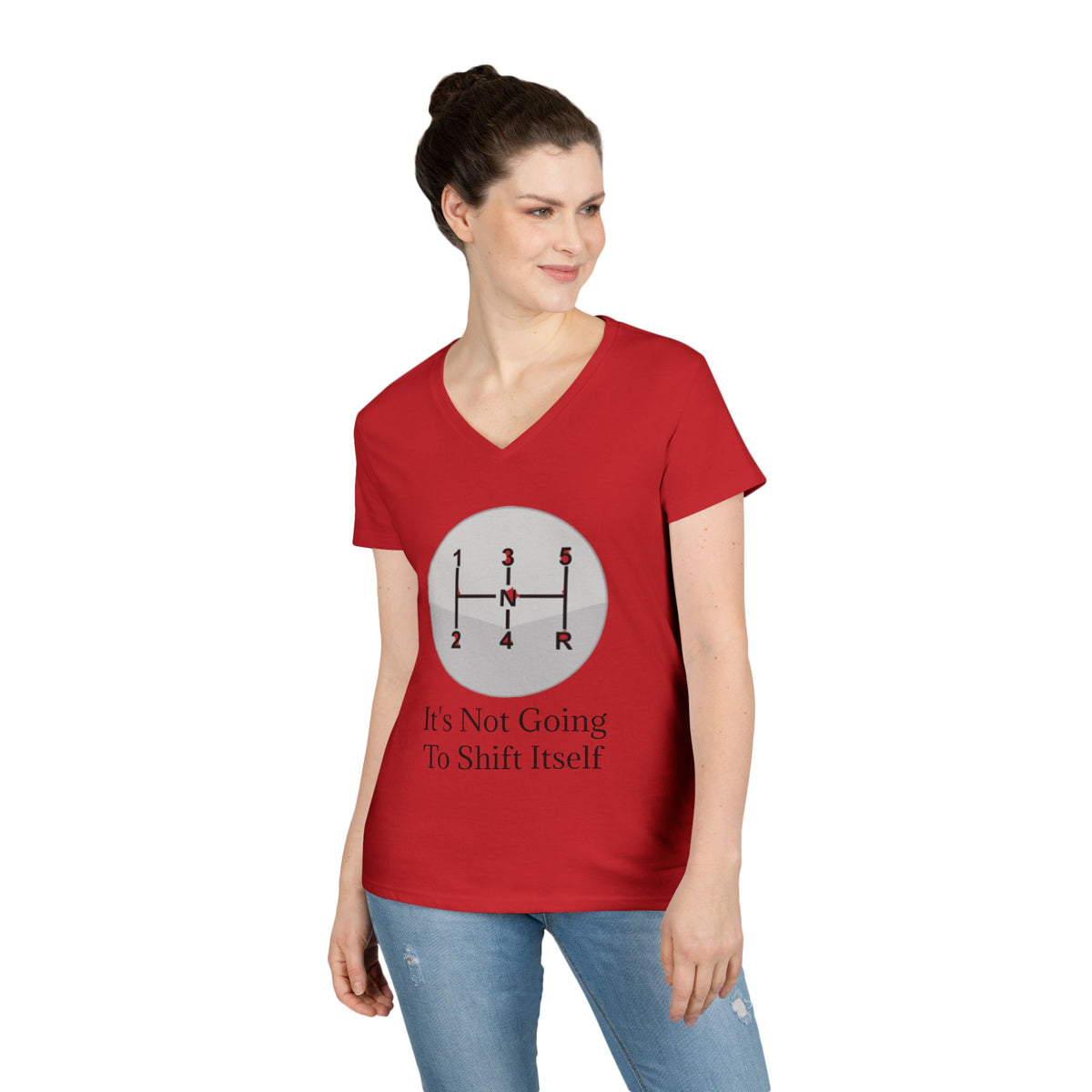 Shift Itself Women's V-Neck Tee