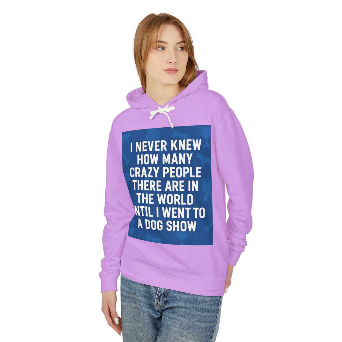 Never Knew Unisex Lightweight Hoodie