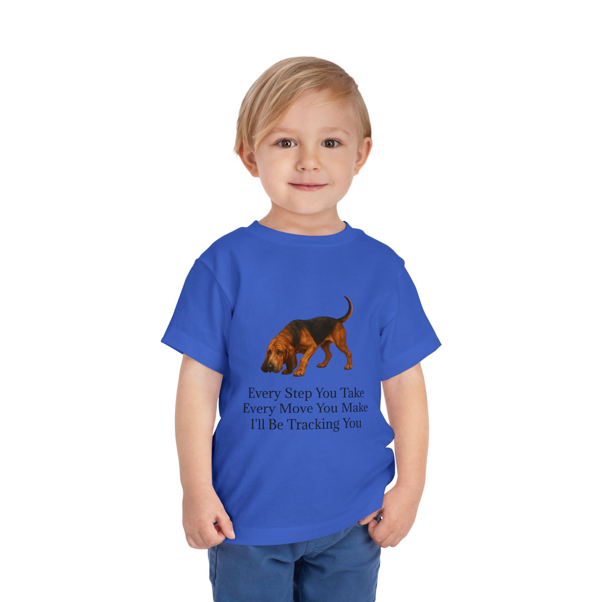 Tracking You Toddler Unisex Short Sleeve Crewneck Tee
