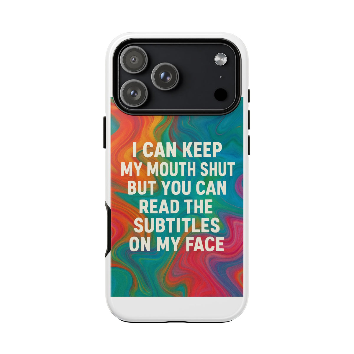 Subtitles iPhone Case