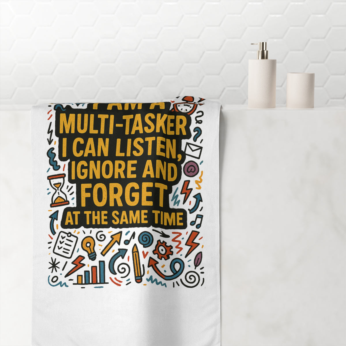 Multi-Tasker Mink-Cotton Beach Towel
