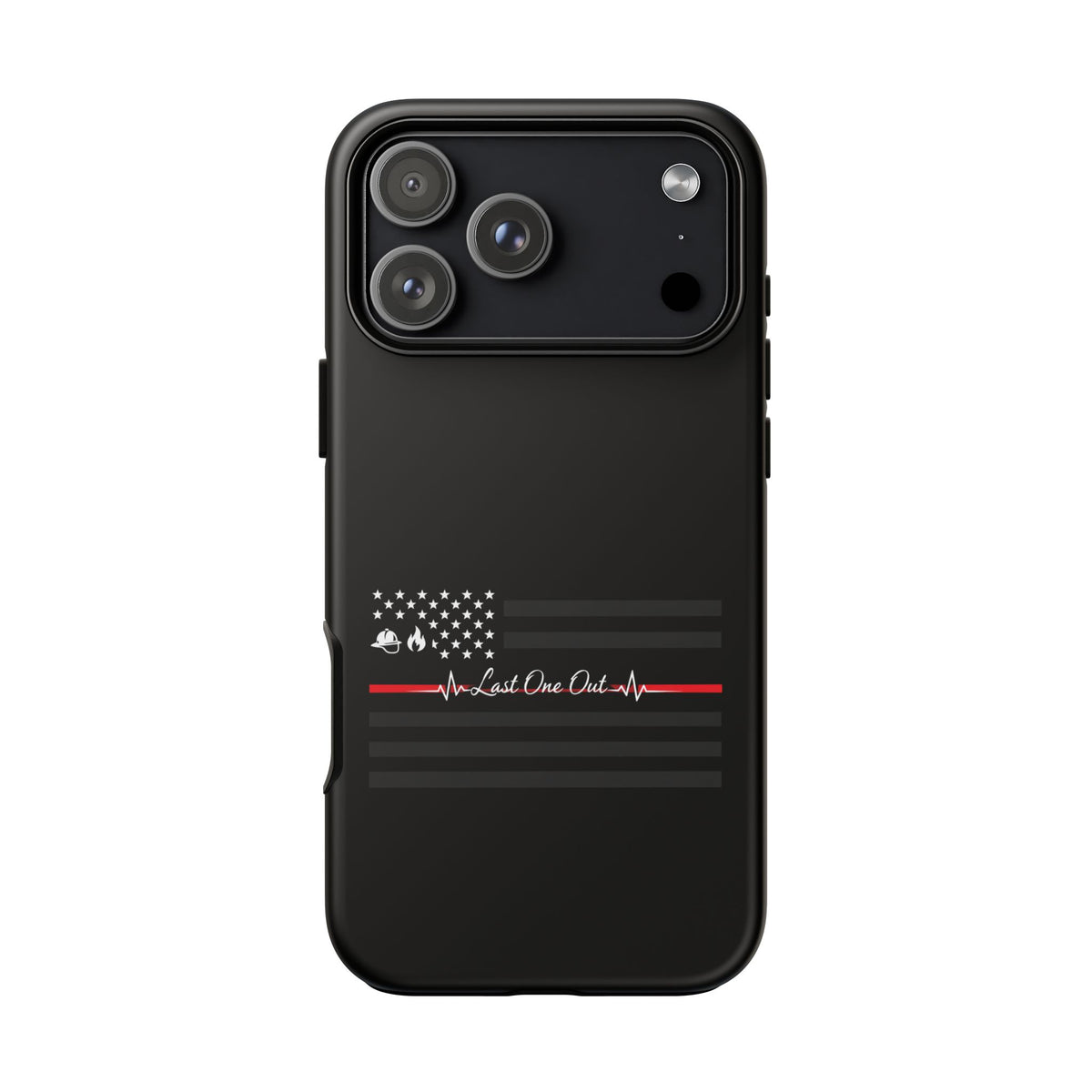 Thin Red Line iPhone Case