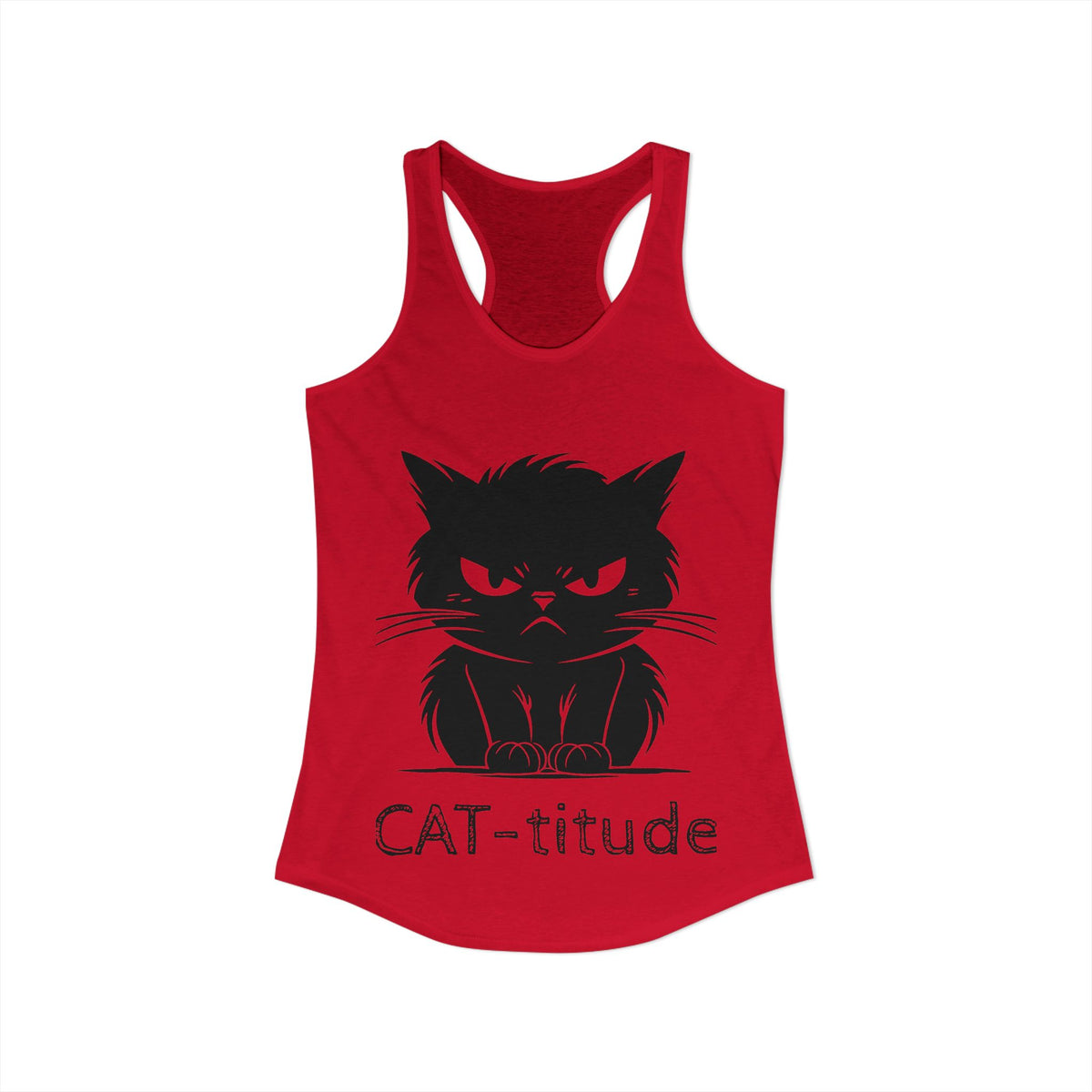 CAT-titude Women's Racerback Tank